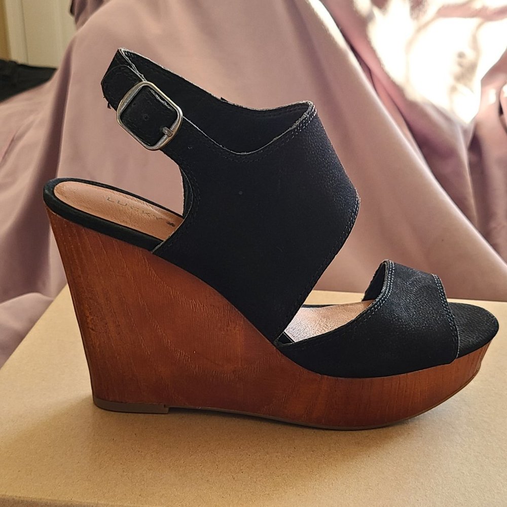 Lucky Brand ~ Lattela  Wedge Shoe - Picture 6 of 7